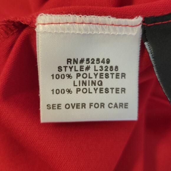 Vintage Y2K 90s Floral Baby Doll Dress Laundry by Shelli Segal Whimsigoth Size 6 - Picture 7 of 10